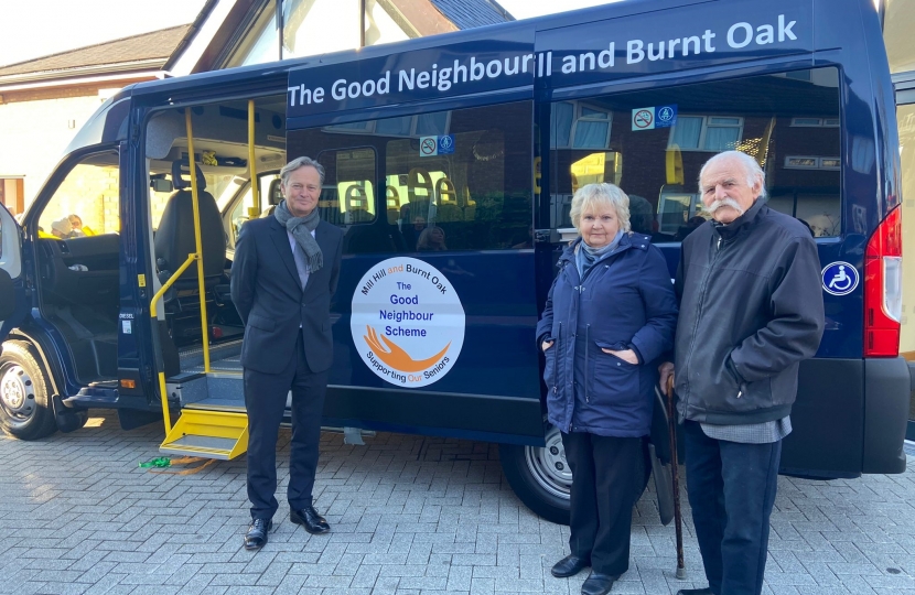 Mill Hill Minibus Launch