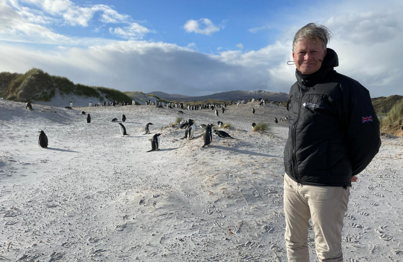 Matthew in the Falklands