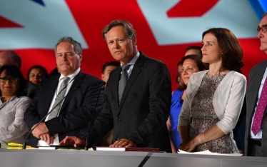 Matthew Offord MP at Free Iran Rally in 2018